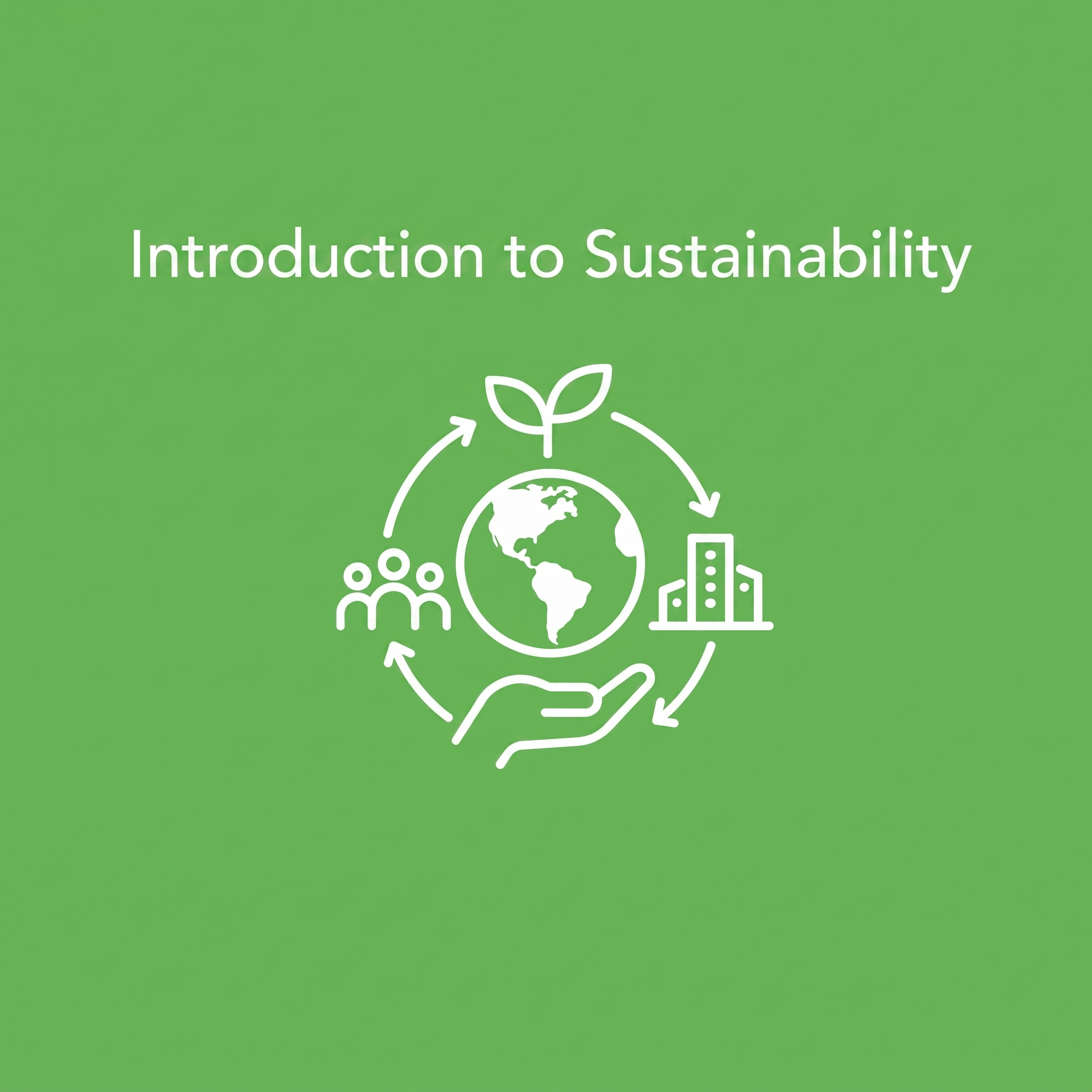 Introduction to Sustainability